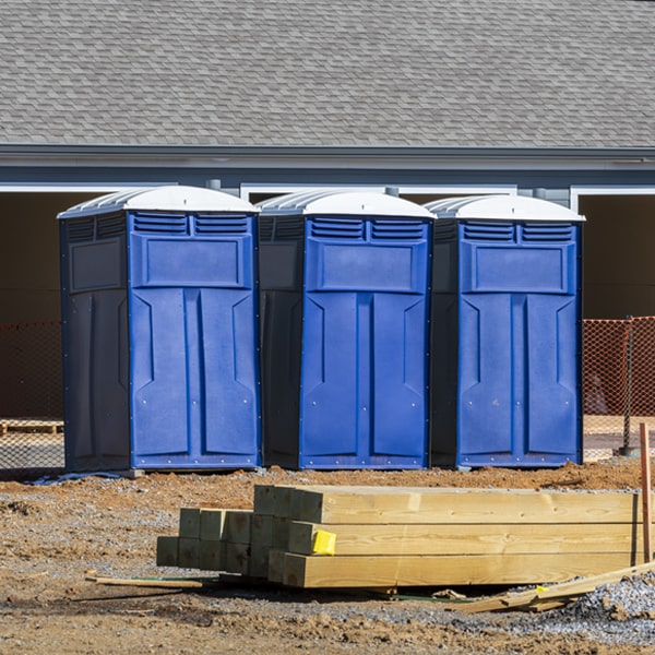 how can i report damages or issues with the portable toilets during my rental period in Ewell Maryland